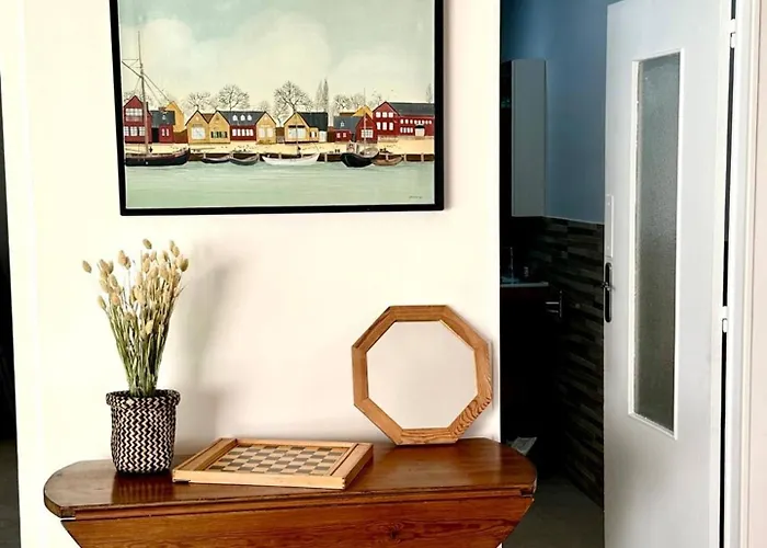 La Cabanne, 4 Pers, Centre, 50m Plage, Clim Casa de Férias